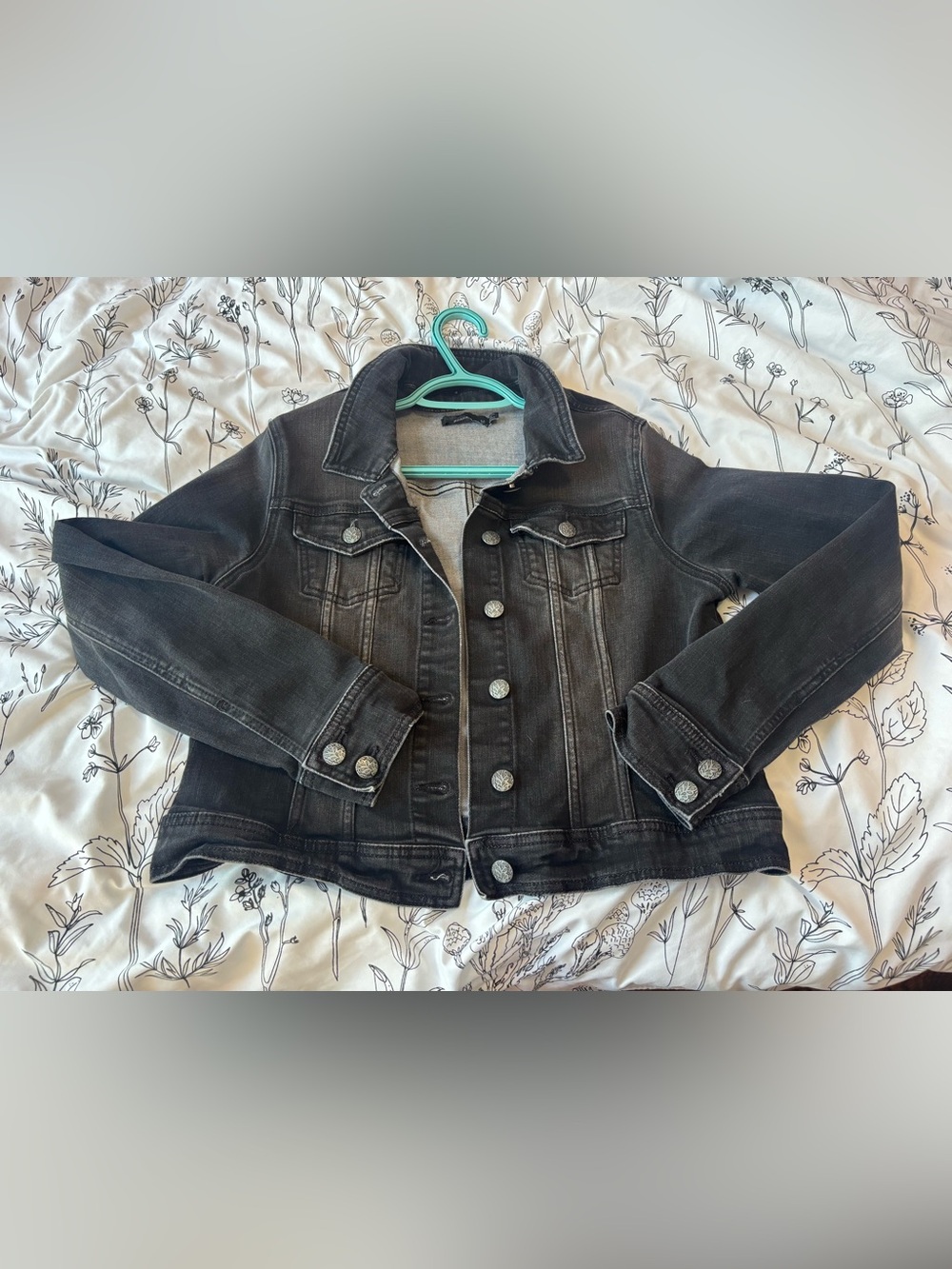 Prana Black Wash Denim Jacket
